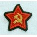 Нарукавные звезды Военно-Политического состава РККА, обр. 1935 г., и войск НКВД с 1937 года.